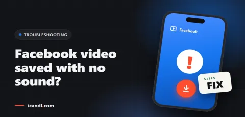 Facebook Video Downloaded Without Sound? Causes and Fixes